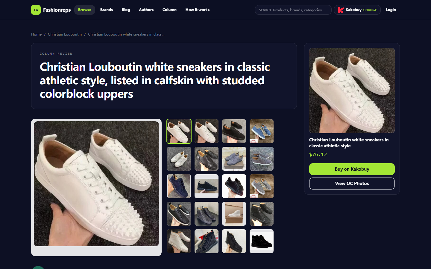 Compare Agent Rates & Shipping for Christian Louboutin Shoes