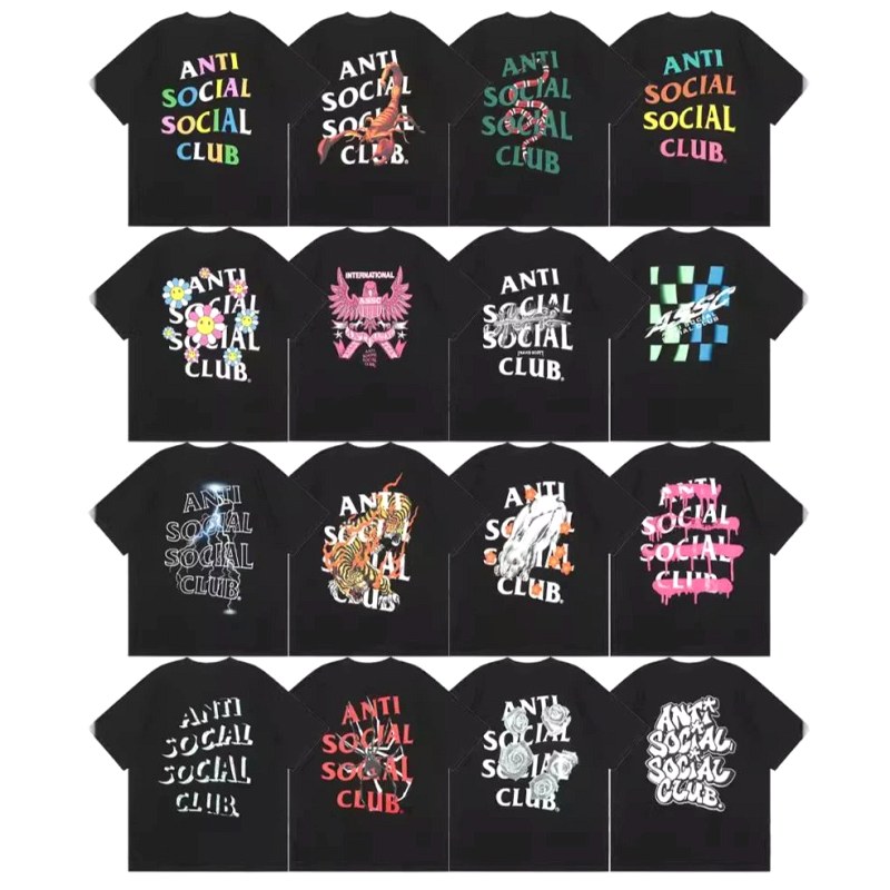 Anti Social Social Club Multicolor T-Shirt Collection Review: 230gsm Double-Yarn Cotton, Raglan Sleeves Tested
