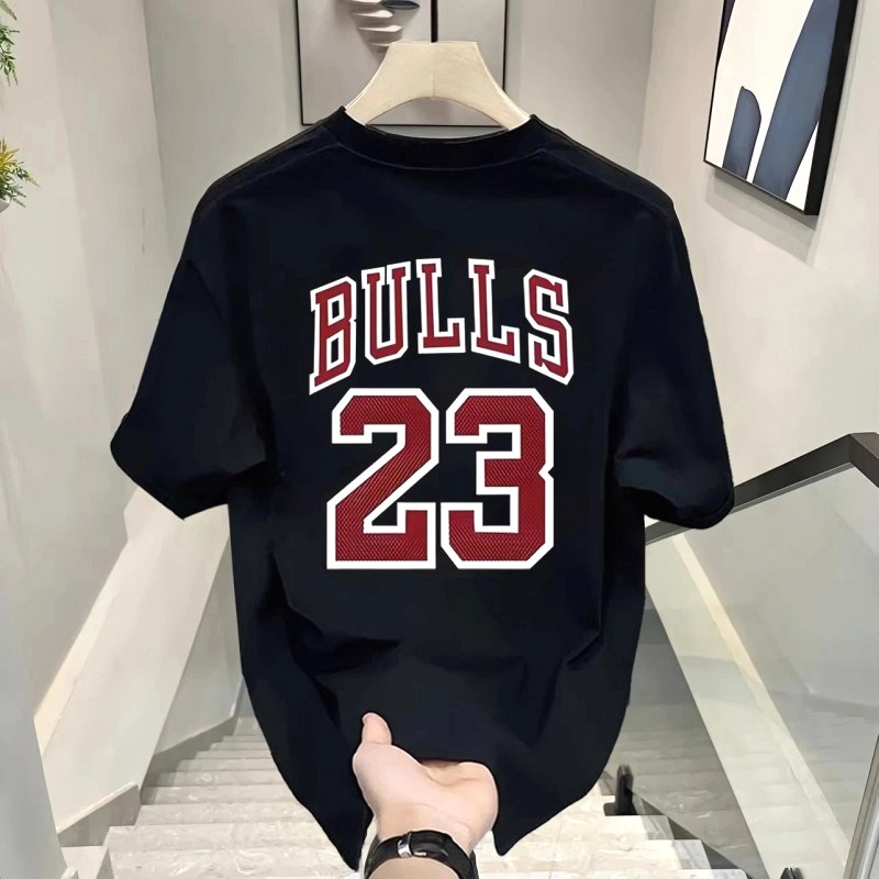 NBA Black T-Shirt in Casual Streetwear Style Review: A $5 Cotton Tee, Measured